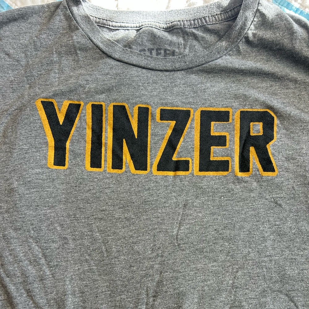 Yinzer Graphic T-Shirt Pittsburgh Steelers, Pirates, Penguins approved XXL